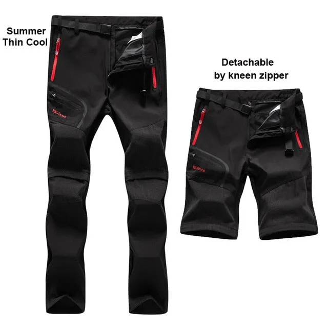Men 6XL New Summer Hot Season Hiking Trekking Fishing Camping Climb Run Trousers Plus Size Oversized Waterproof Outdoor Pants