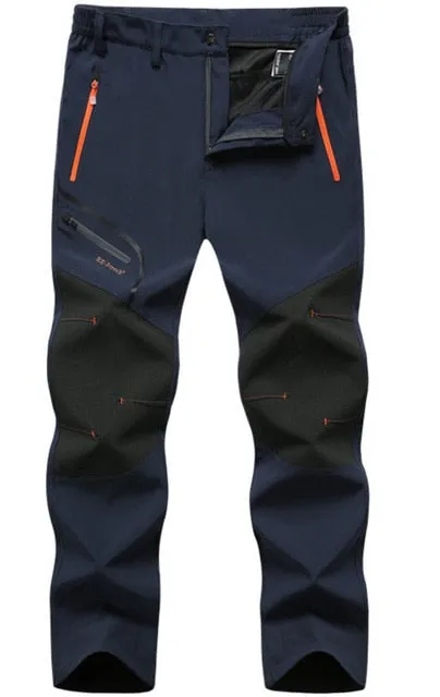 Men 6XL New Summer Hot Season Hiking Trekking Fishing Camping Climb Run Trousers Plus Size Oversized Waterproof Outdoor Pants