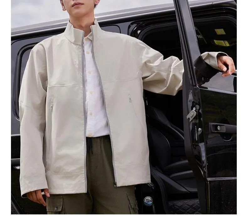 Men's Lightweight Outdoor Waterproof Shell Jacket