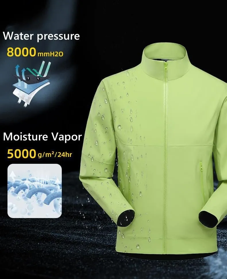 Men's Lightweight Outdoor Waterproof Shell Jacket