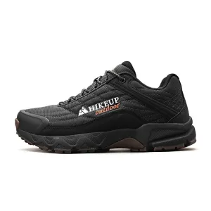 Men's outdoor hiking shoes genuine leather wear-resistant climbing shoes rubber sole trekking sneaker