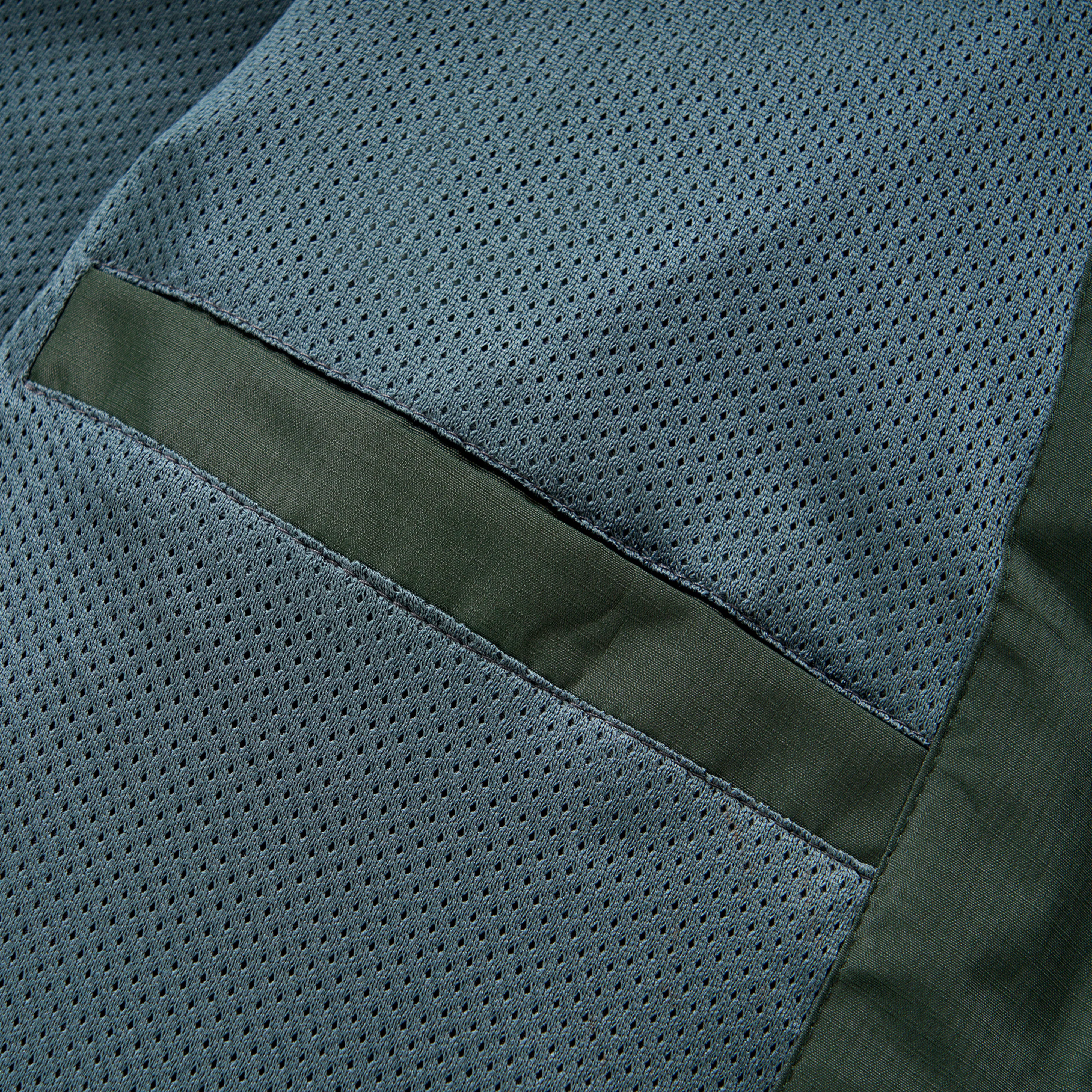 Men's Outdoor Rain Jacket - Green / Black