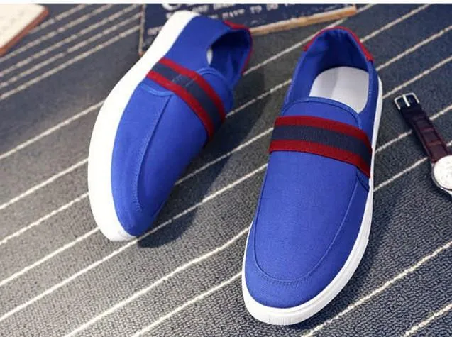 Men's Slip On Canvas Shoes