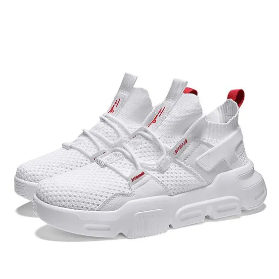Men's Trendy FlyKnit Mesh Breathable Sneaker Shoes