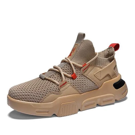 Men's Trendy FlyKnit Mesh Breathable Sneaker Shoes