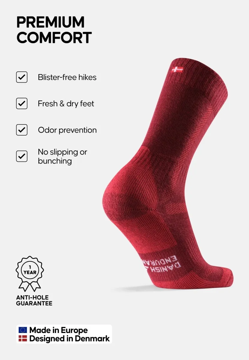 MERINO WOOL HIKING SOCKS