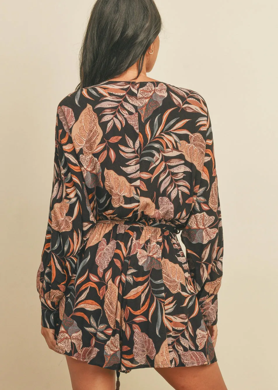 Midnight Botanical Pearla Romper