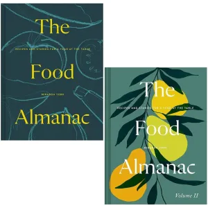 Miranda York Collection 2 Books Set Food Almanac Recipes and Stories