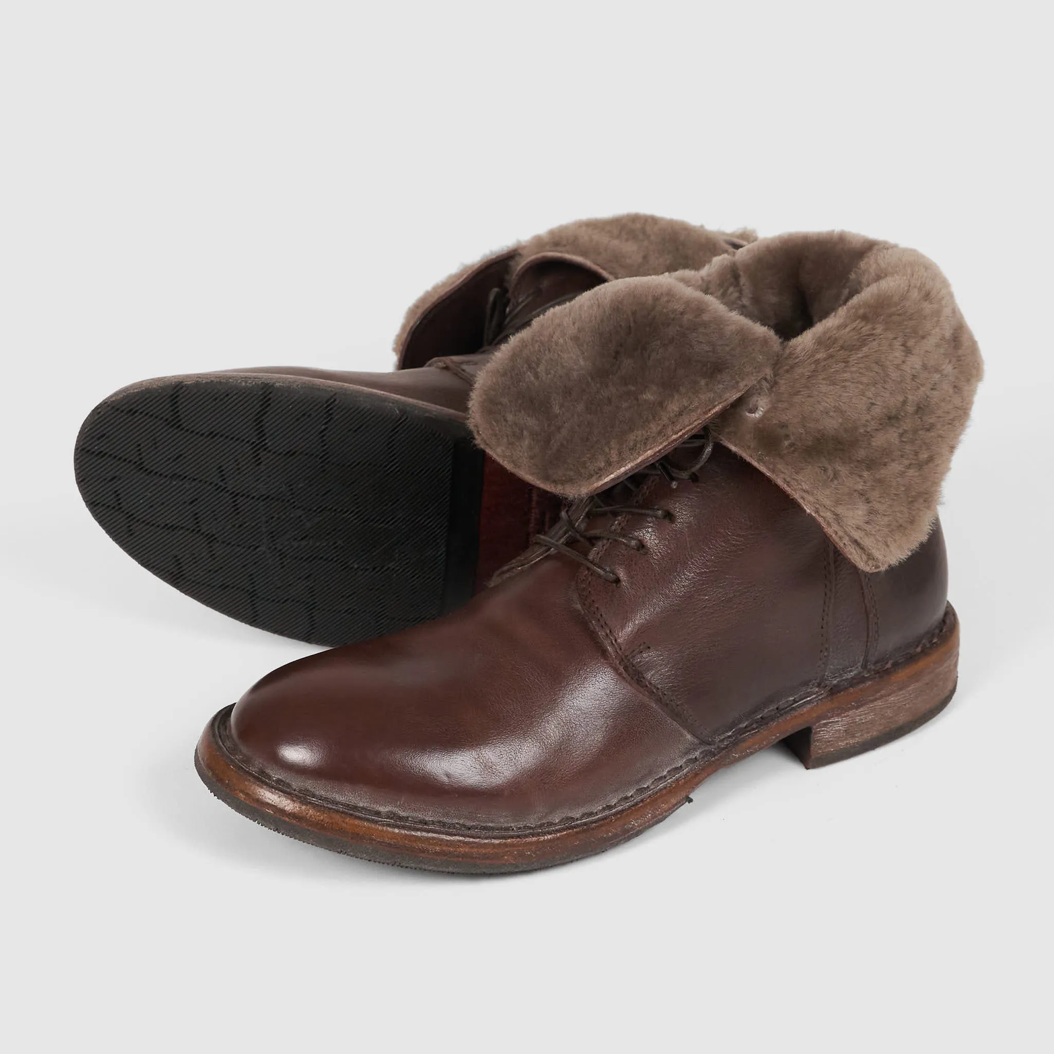 Moma Ladies Cusna Shearling Boots