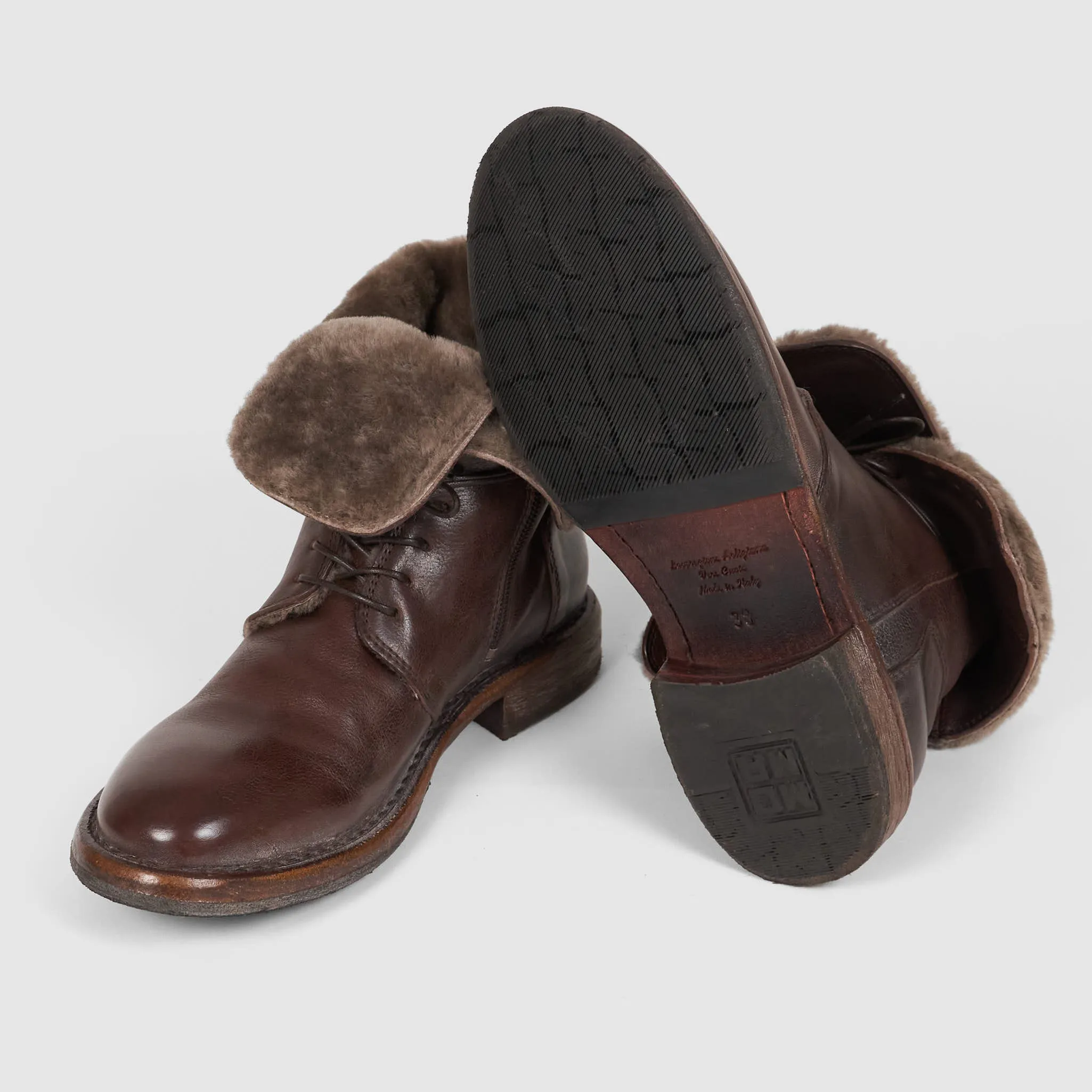 Moma Ladies Cusna Shearling Boots