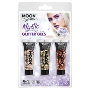 Moon Glitter Mystic Chunky Glitter Gel, Prosecco, Luxe, Autumn