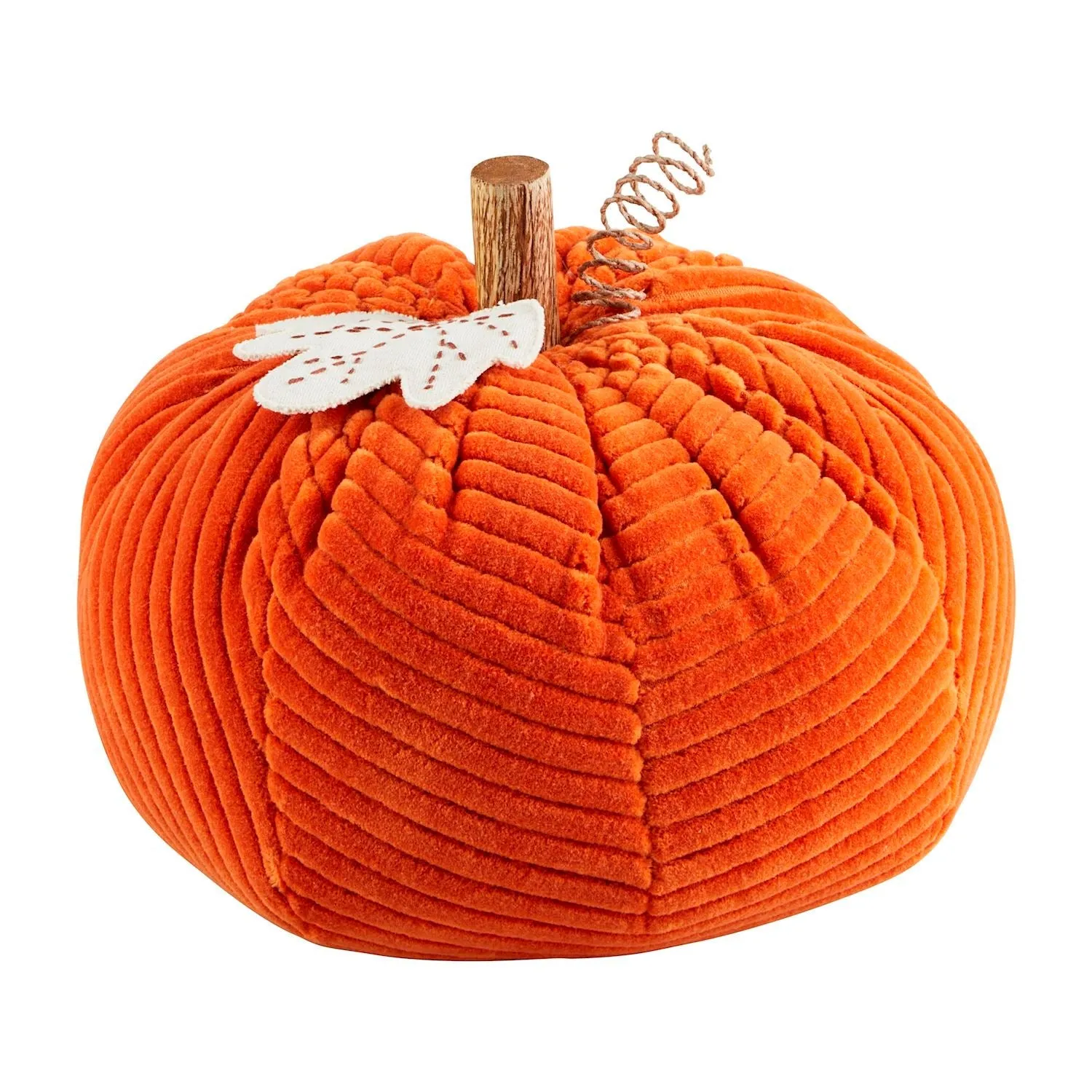 Mud Pie Corduroy Pumpkin Sitter