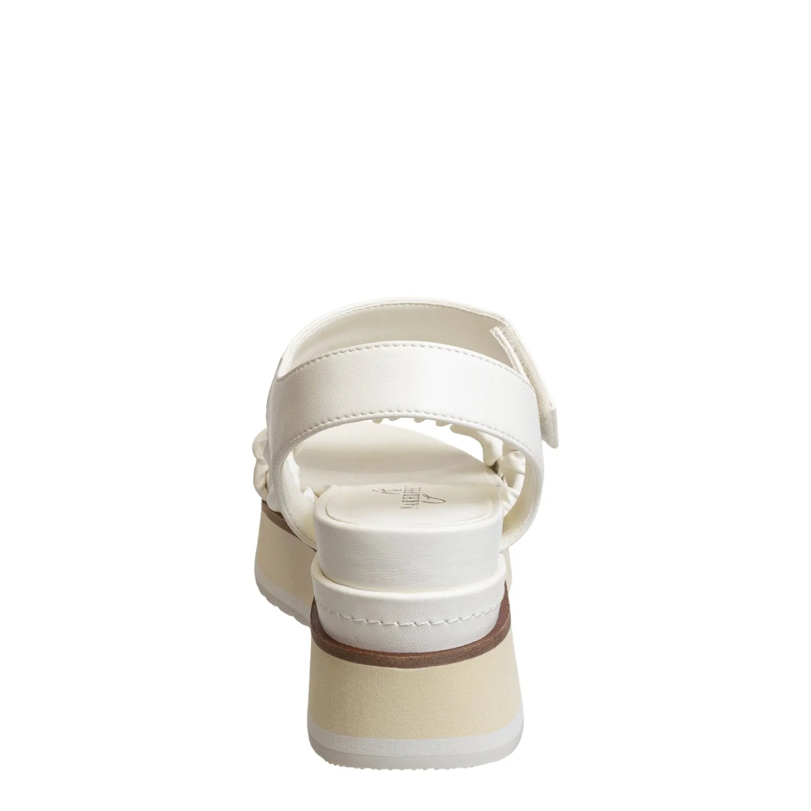 Naked Feet: SENSOR in CHAMOIS Platform Sandals