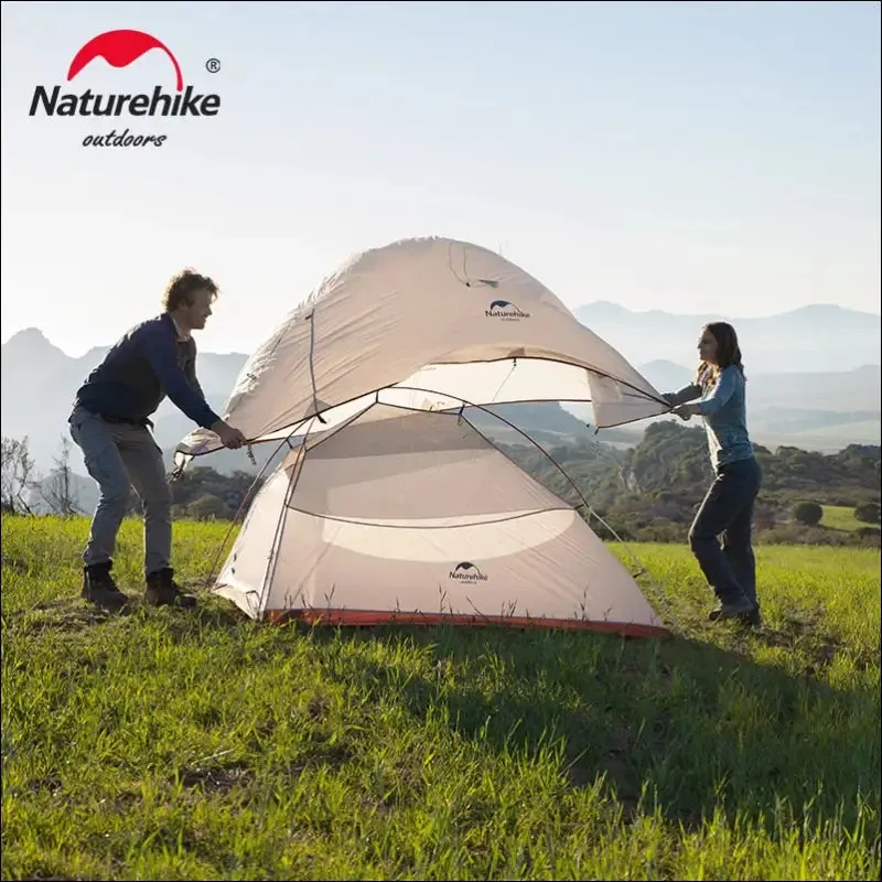 Naturehike cloud up 1 2 3 people tent ultralight 20d camping tent waterproof outdoor hiking travel