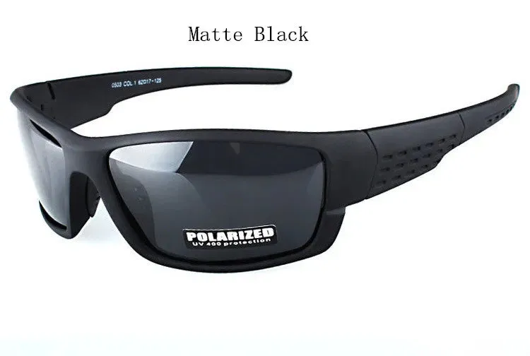 New Black Frame Sports Sunglasses for Men