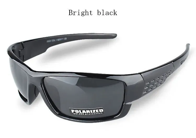 New Black Frame Sports Sunglasses for Men