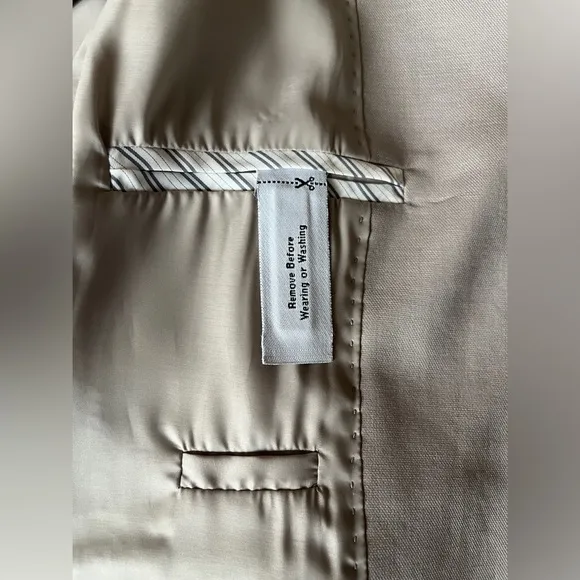 NEW* J. Crew Cotton Blazer Khaki Gray NWOT Size 2 Tailored Jacket