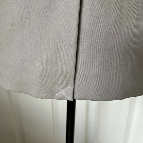 NEW* J. Crew Cotton Blazer Khaki Gray NWOT Size 2 Tailored Jacket