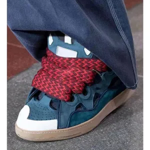 New Thick Bottom Mixed Color Casual Sneakers Women Shoes