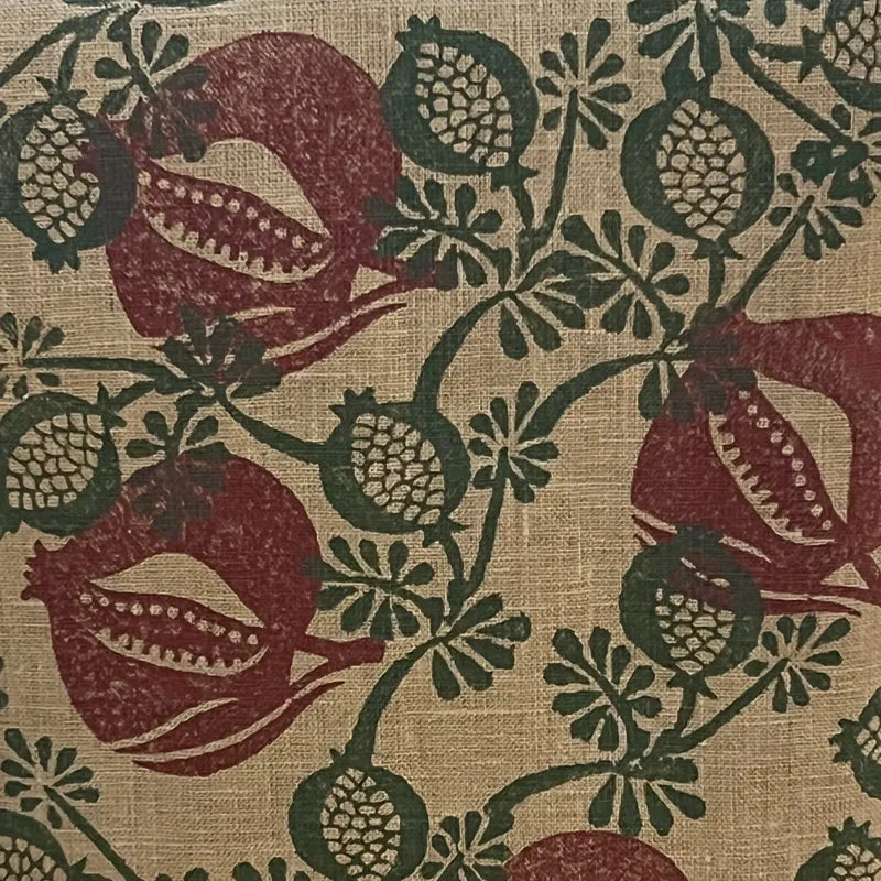 November Tea Towel - Pomegranates