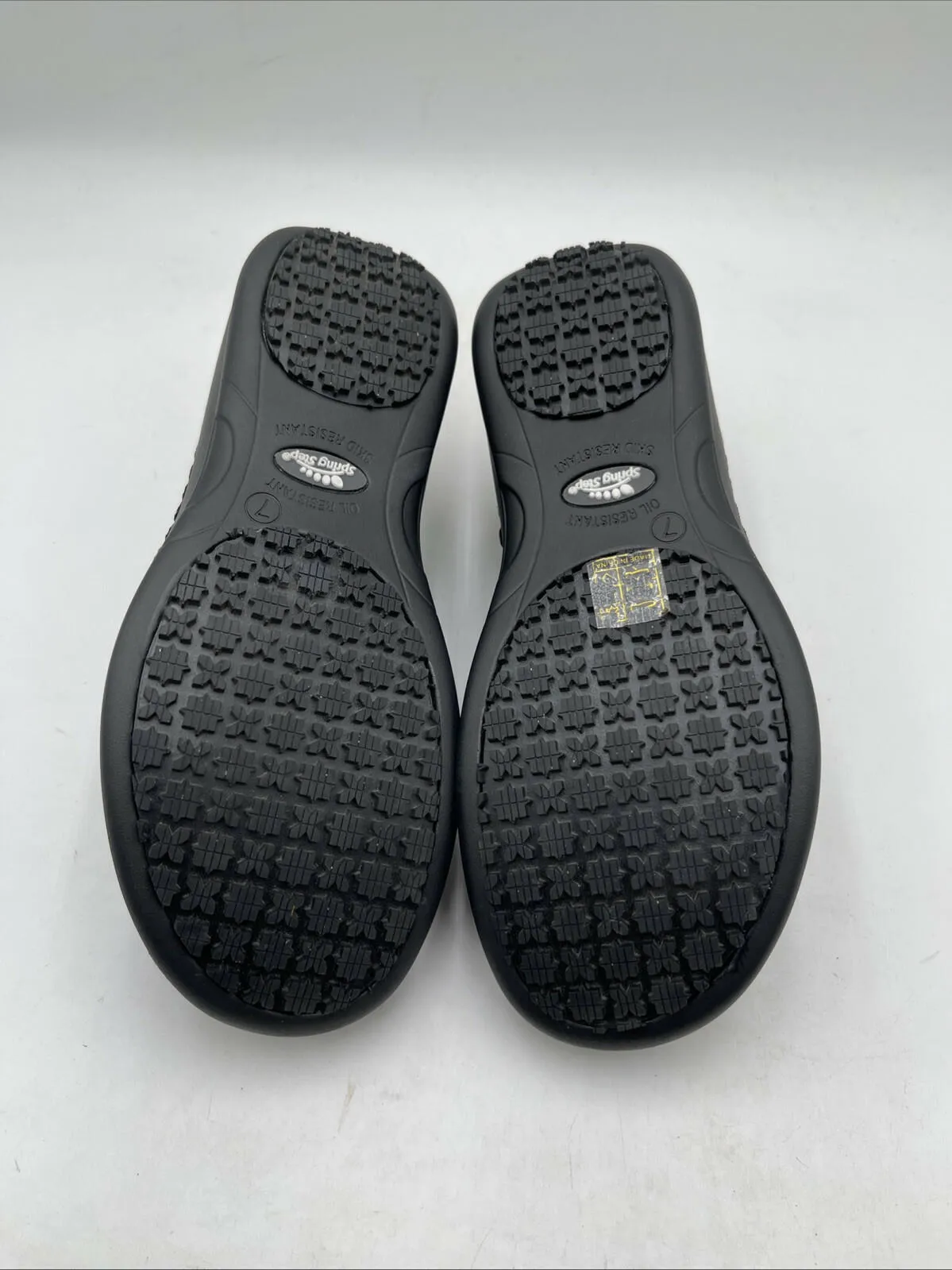 NWOB Spring Step Berkley Work Flats Black Size 7 - Like New