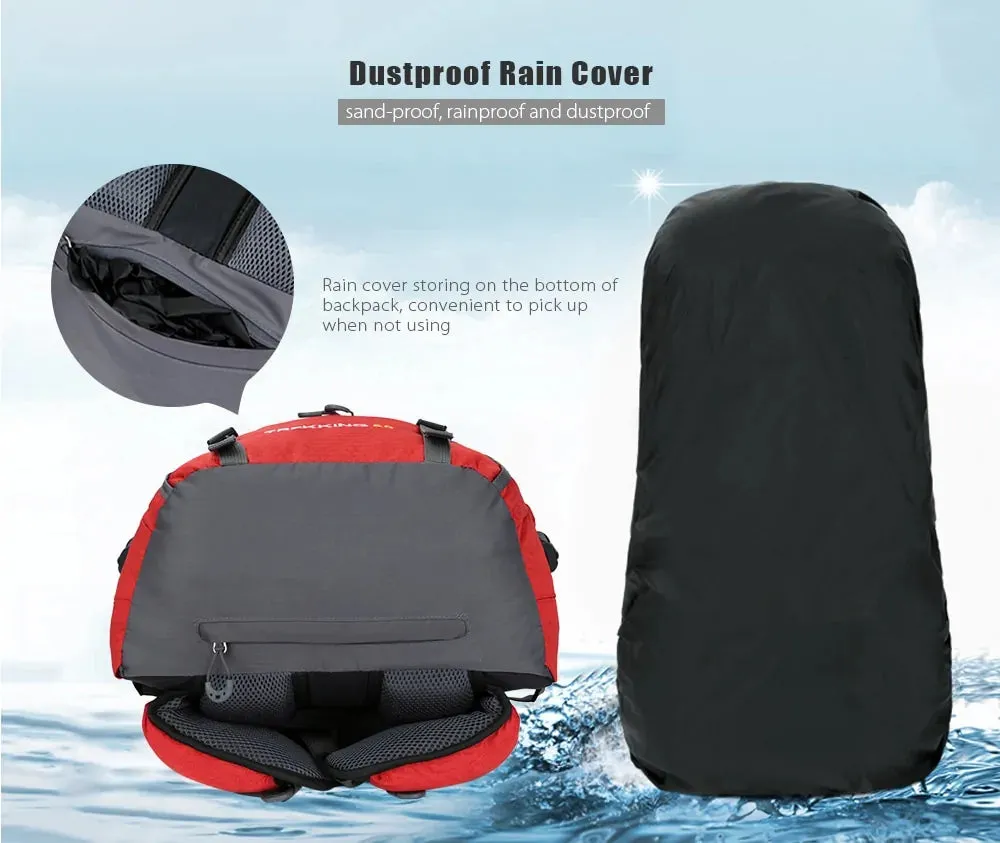 Outdoor Camping Backpack with Rain Cover (JUST FOR 49.90$)