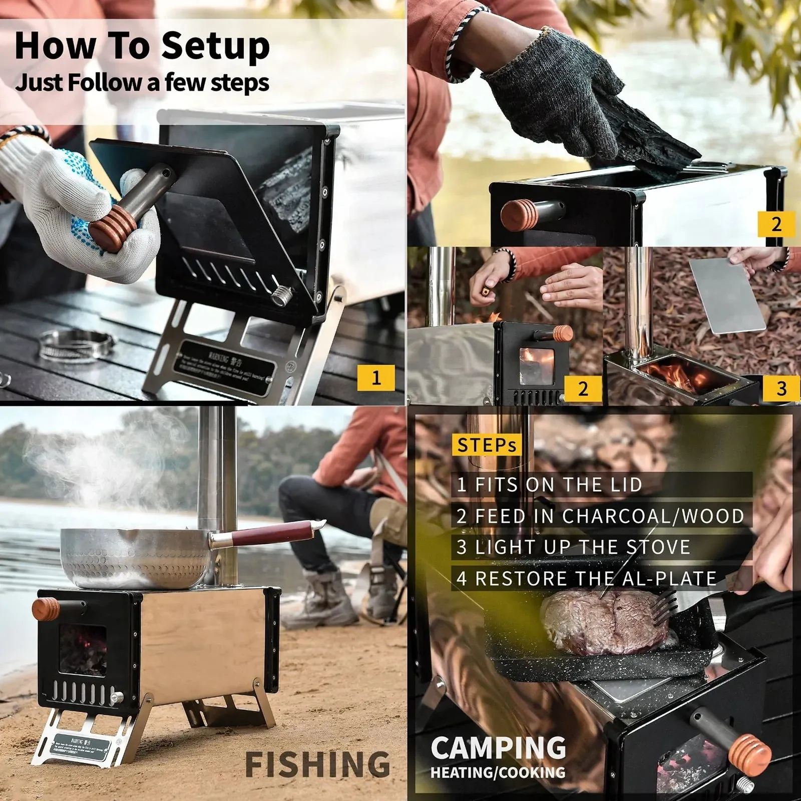 Outdoor Hiking Cooking Stove (High Quality)