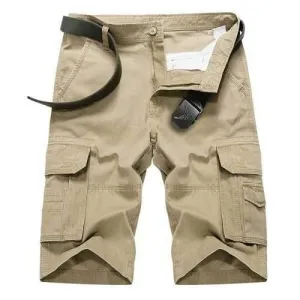 Outdoor Multi-pocket Cotton Shorts