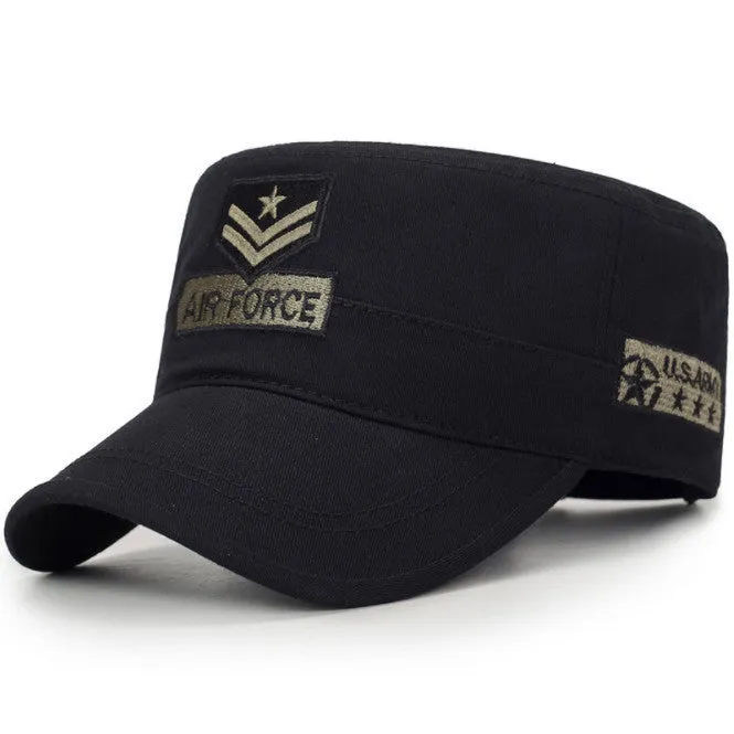 Outdoor Sun Hat Camouflage Army Cap Men's Flat Cap