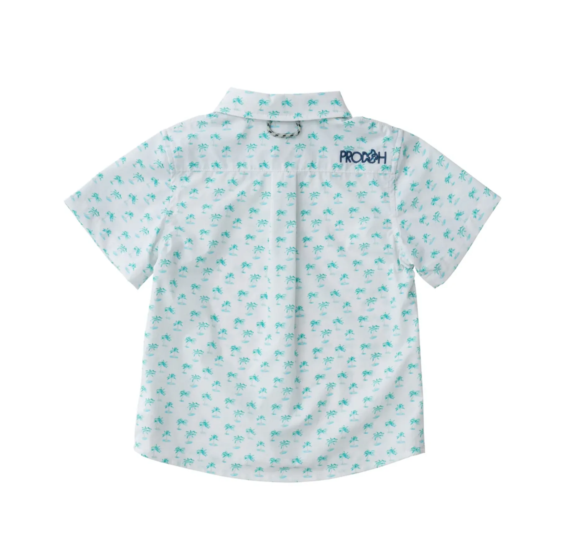 Palm Tree Short Sleeve Fishing Shirt