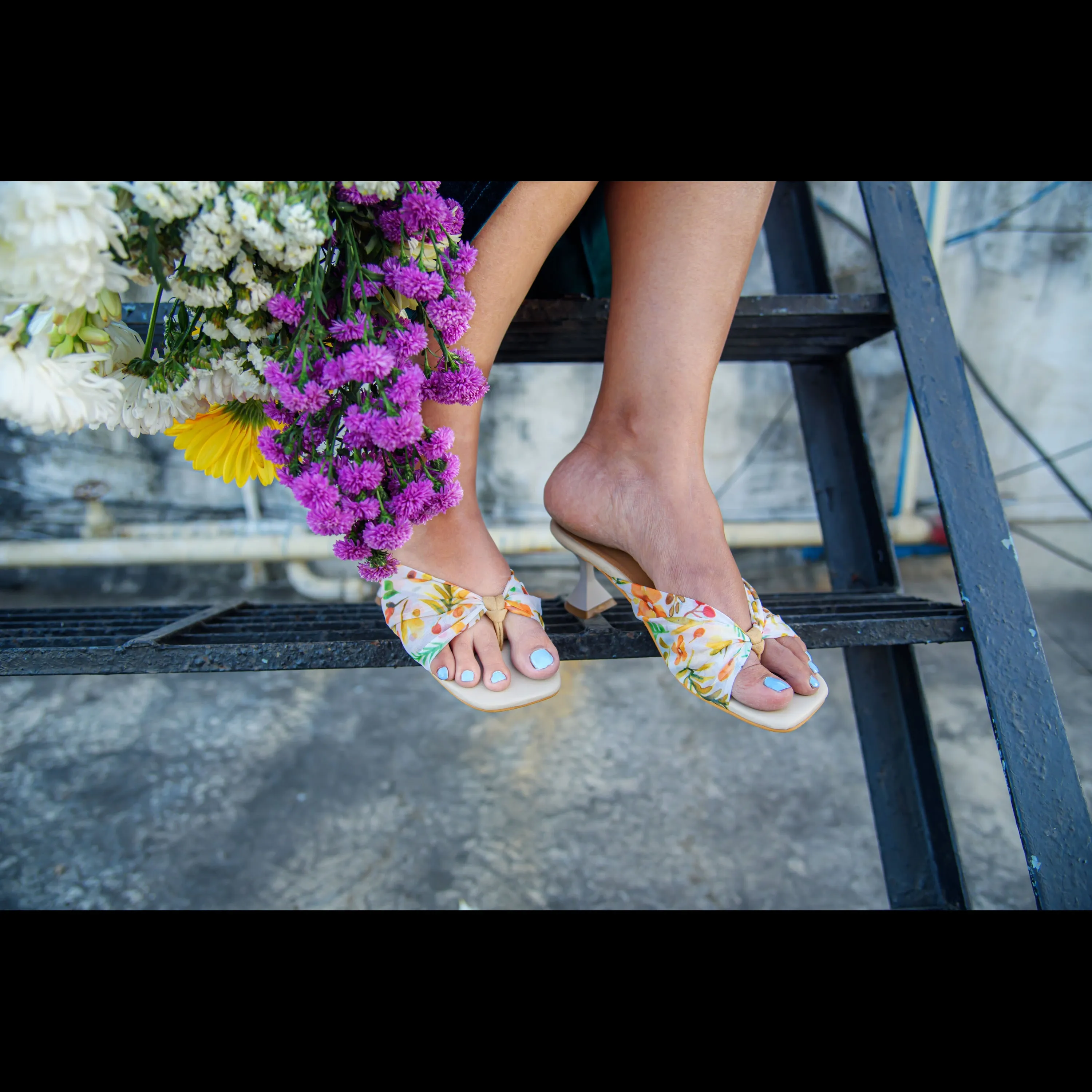 Pastel Bow Heels