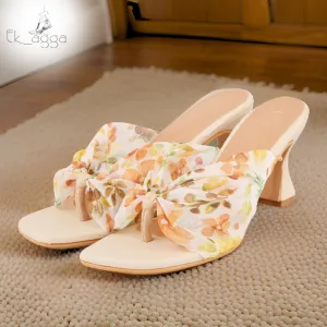 Pastel Bow Heels