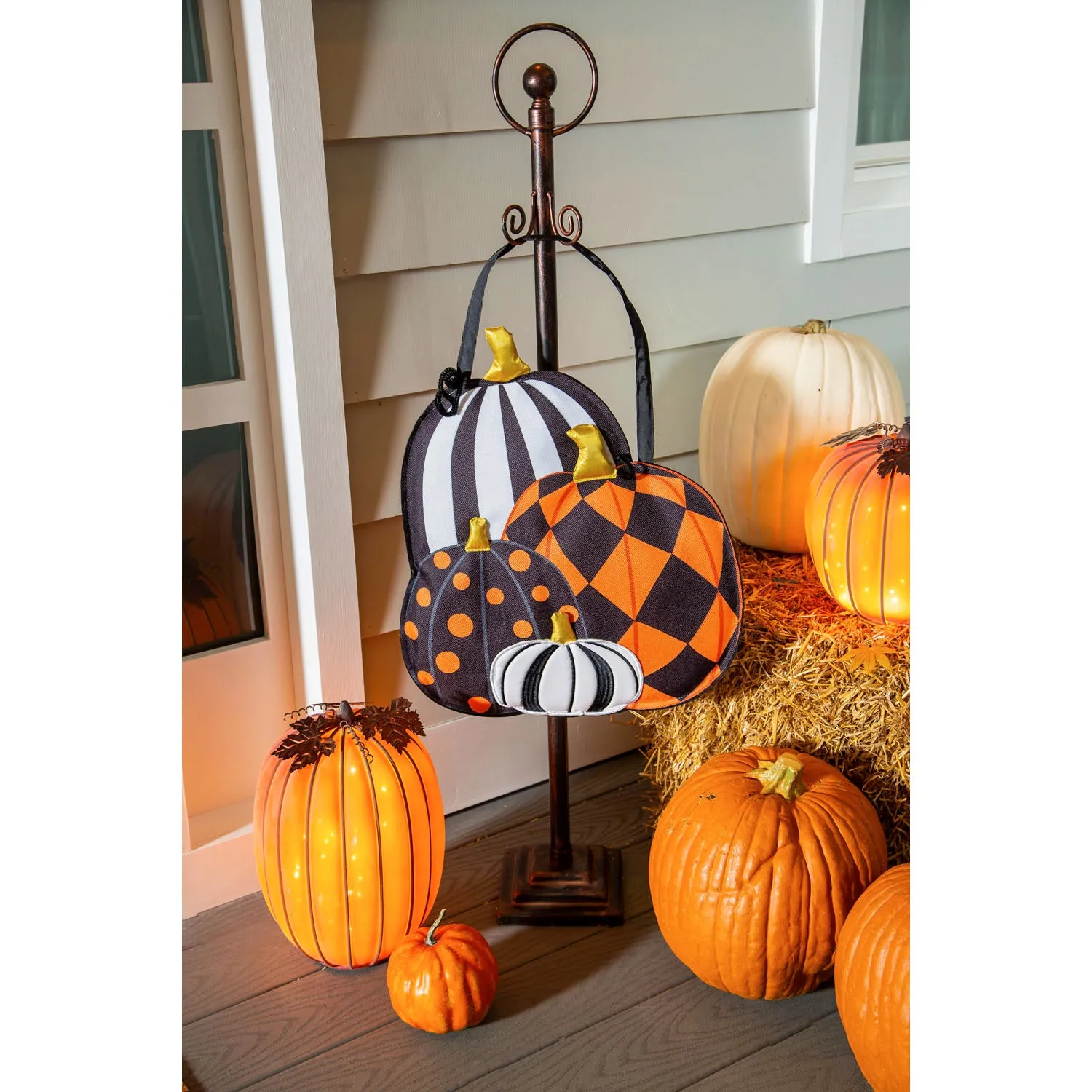 Pattern Pumpkins Door Décor,2dhb1597