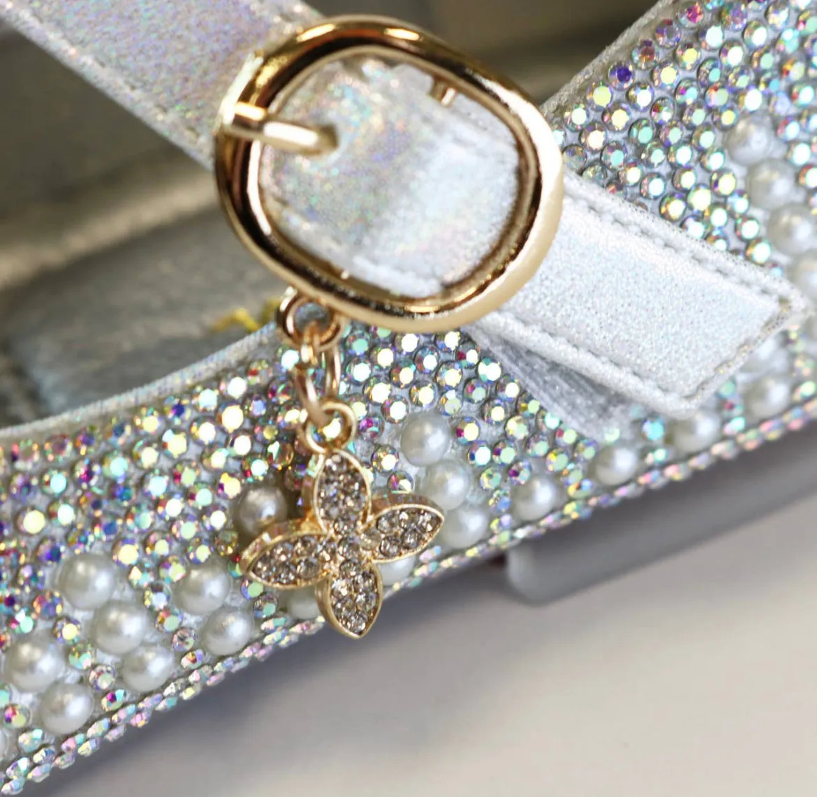 Pearl Bowtie Shoes