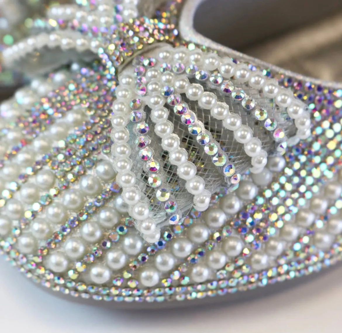 Pearl Bowtie Shoes