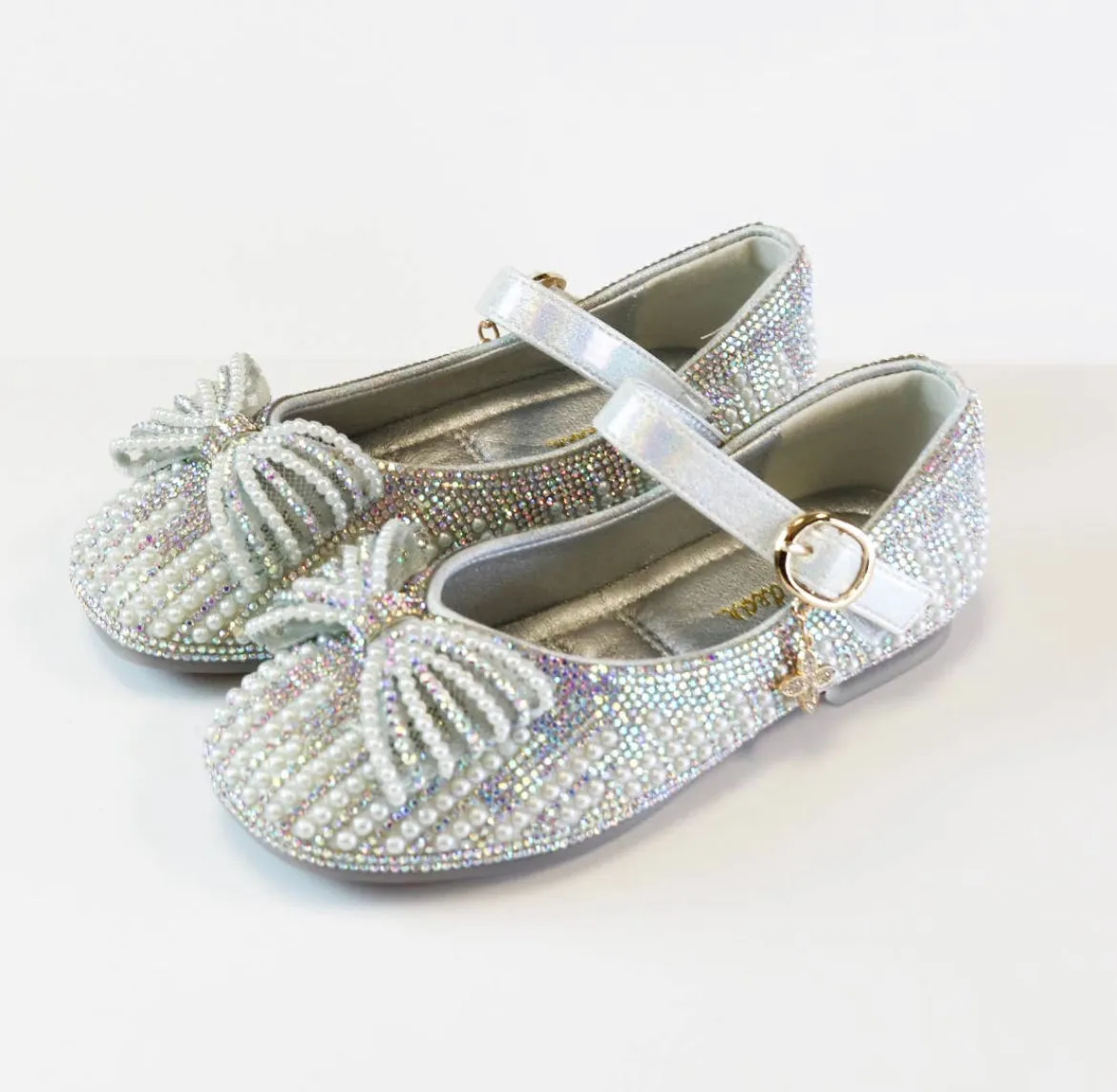 Pearl Bowtie Shoes