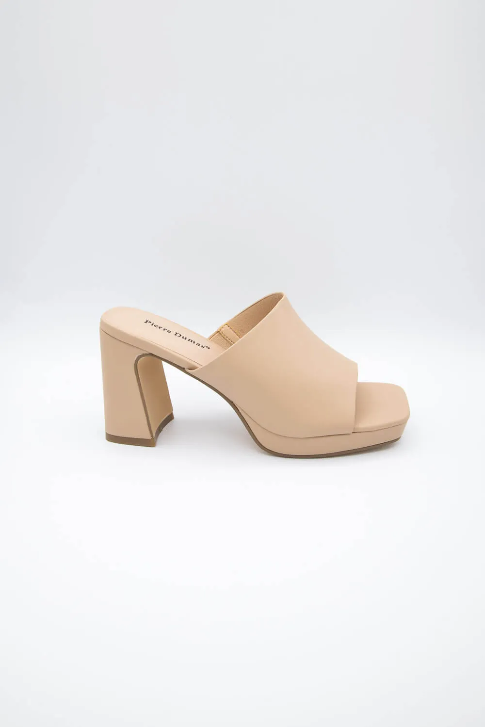 Pierre Dumas Lois Platform Heels for Women in Nude | 27328-112 NUDE