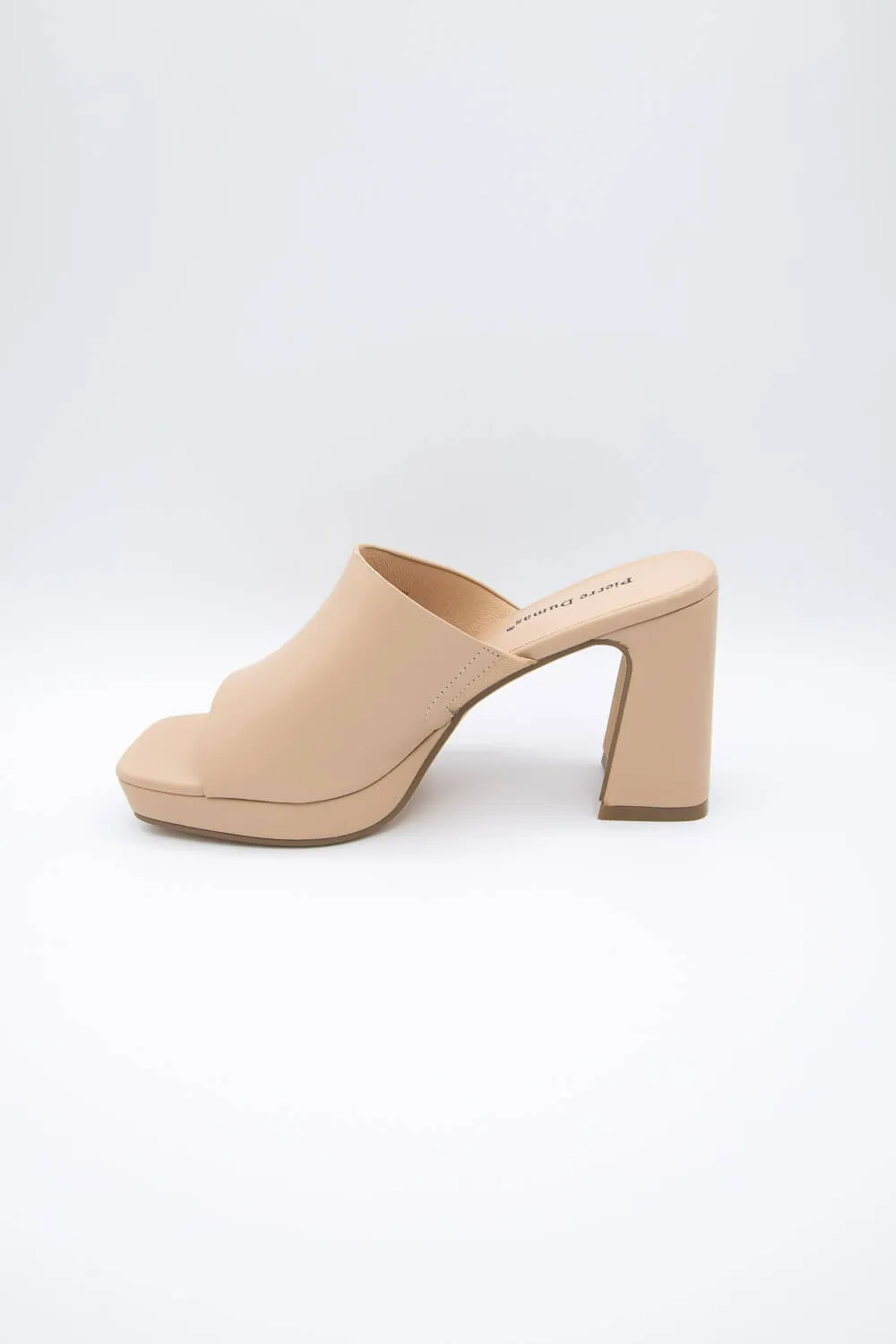 Pierre Dumas Lois Platform Heels for Women in Nude | 27328-112 NUDE