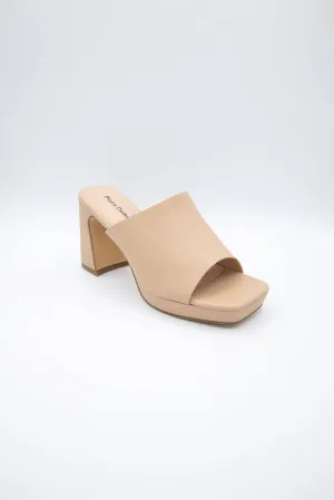 Pierre Dumas Lois Platform Heels for Women in Nude | 27328-112 NUDE