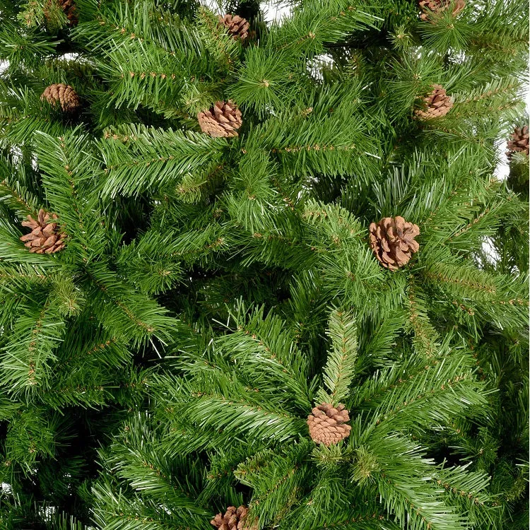 Pinecone Effect Christmas Tree - 8FT