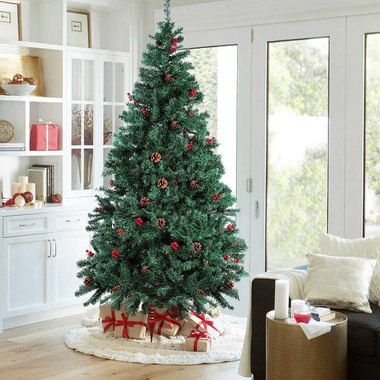 Pinecone Effect Christmas Tree - 8FT