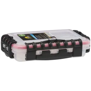 Plano Fishing 3400 Series Waterproof, Resistant to Wear & Tear Stowaway Tackle Box, Clear