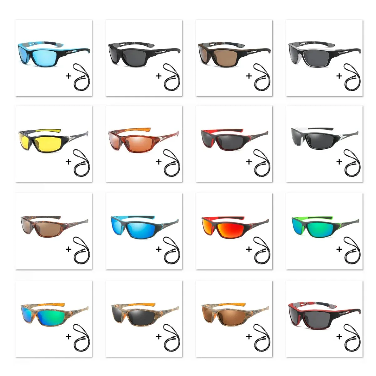 Polarized UV400 Sunglasses Unisex Outdoor Sport Fishing Driving Eyewear
