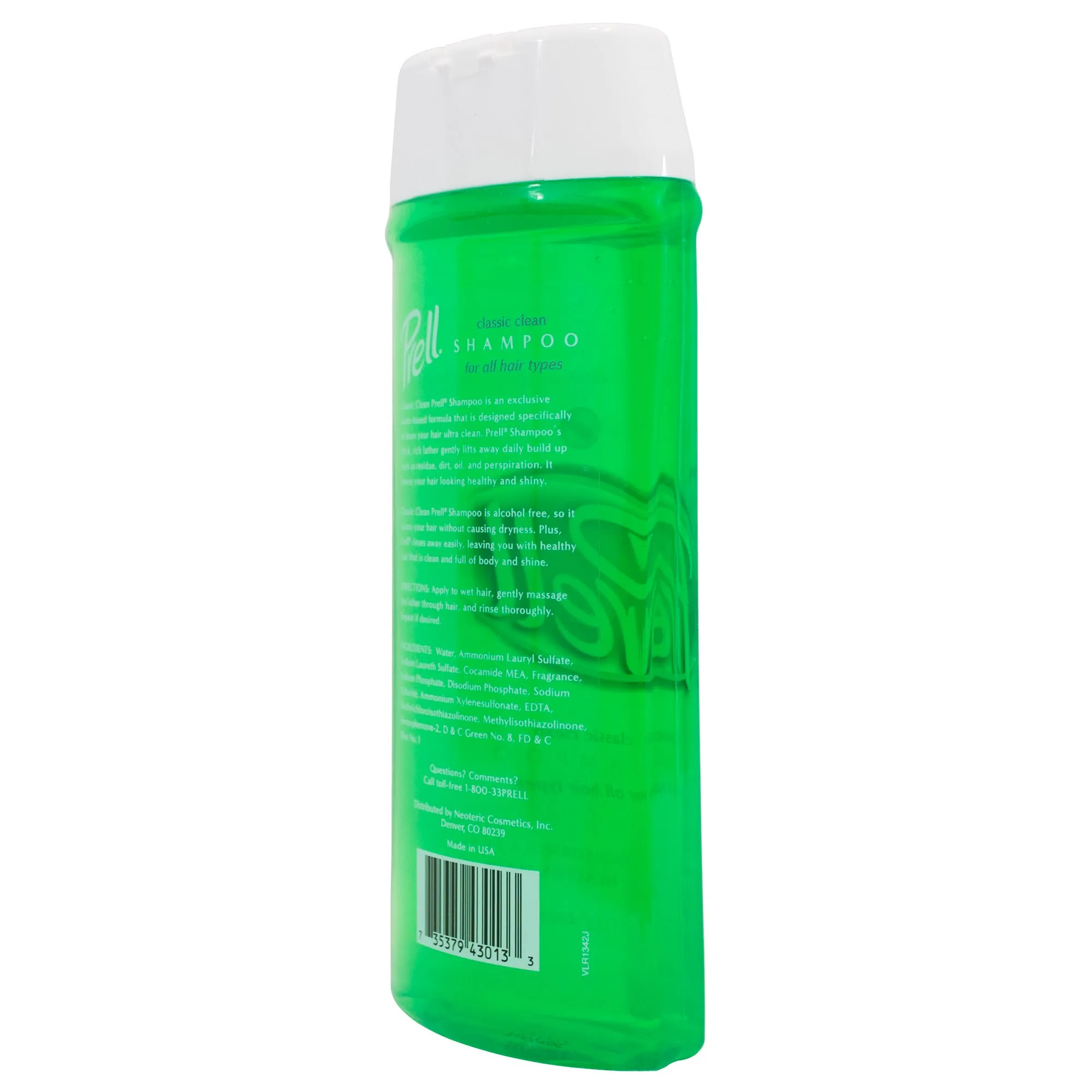 Prell Classic Clean Clarifying Shine Enhancing Daily Shampoo, 13.5 fl oz