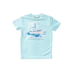 Prodoh Shrimp Boat S/S Performance T-Shirt