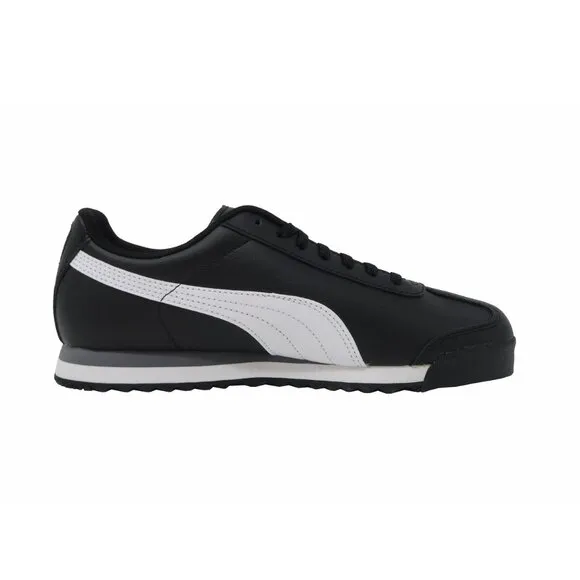 Puma Junior Roma Basic Black Shoes