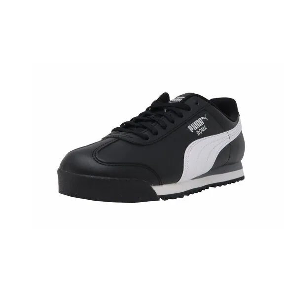 Puma Junior Roma Basic Black Shoes