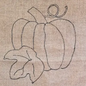 Pumpkin Pillow Pattern