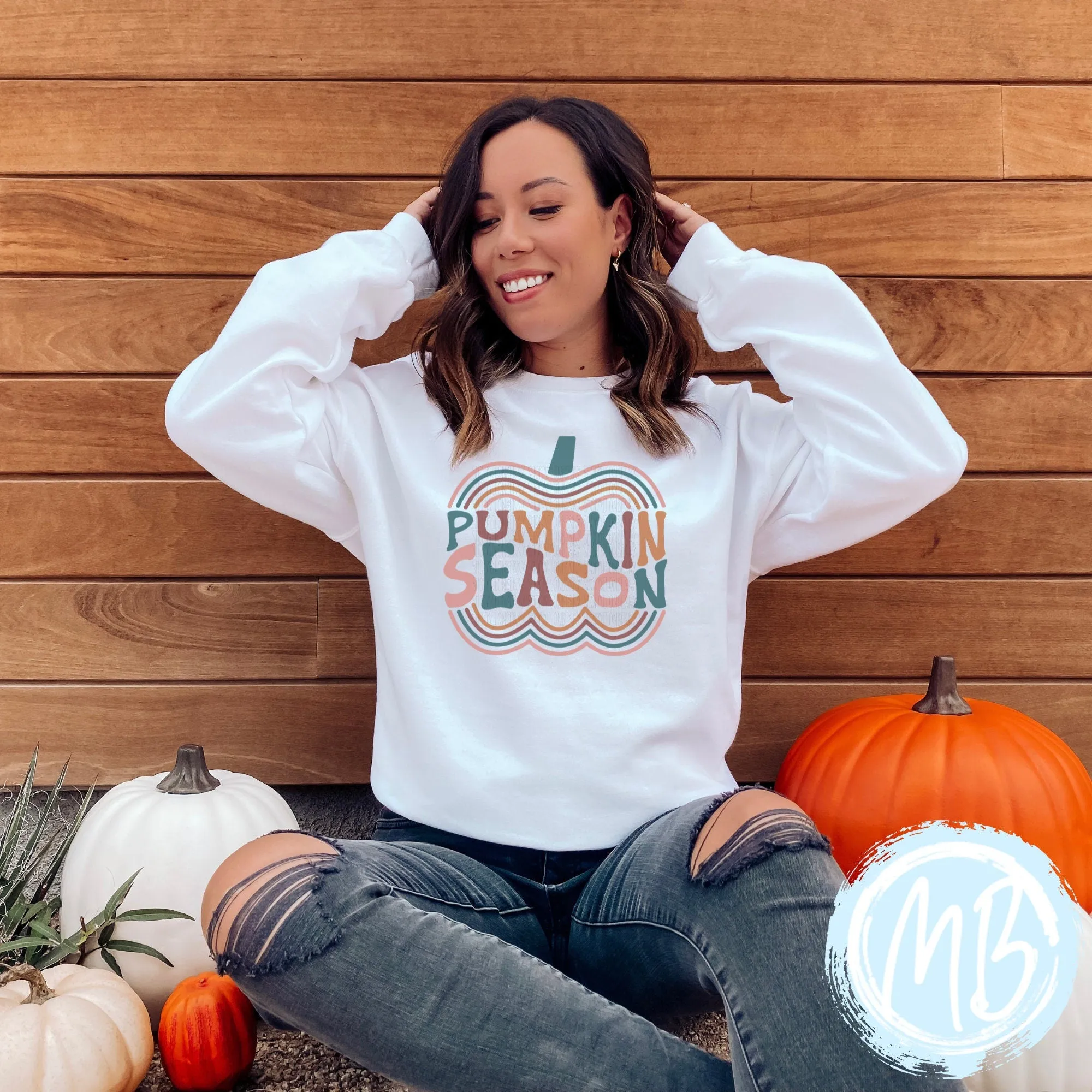 Pumpkin Season Adult Sweatshirt
