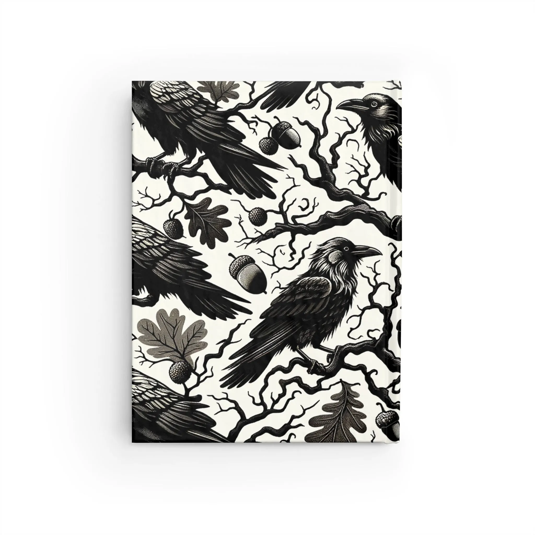 Ravens and Tree Branches Journal